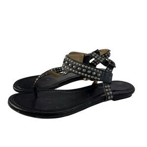 Frye Madison Disc Thong Sandals, Women's size 7.5